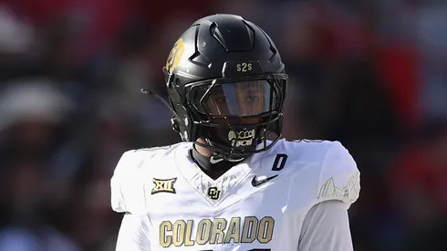 Shilo Sanders during a game with Colorado.