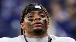 Justin Fields quarterback of the Jets.