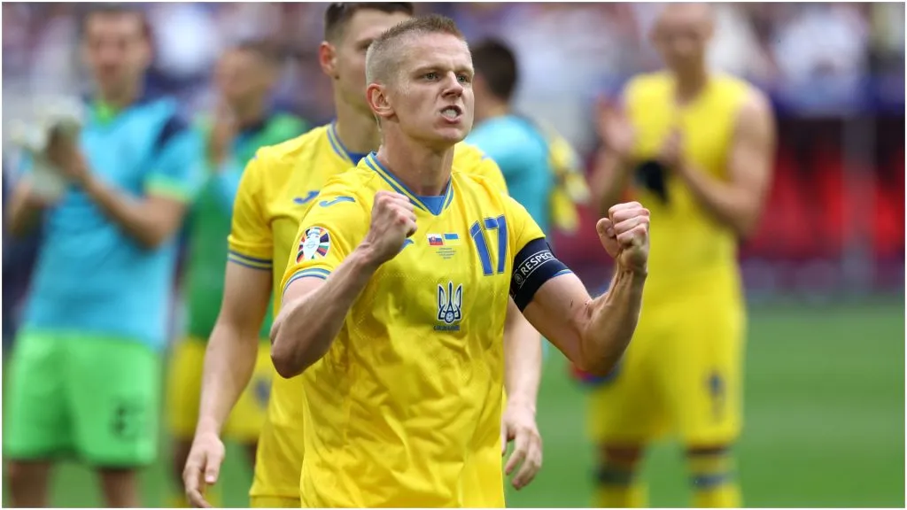 Oleksandr Zinchenko of Ukraine – Kevin C. Cox/Getty Images