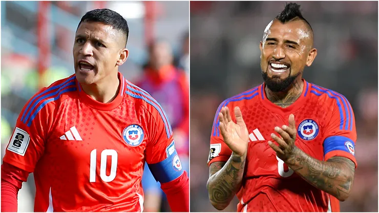 Chile's veterans Alexis Sanchez and Arturo Vidal.