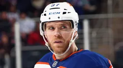 Connor McDavid at UBS Arena in Elmont, New York.