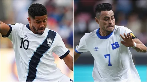 Pedro Altan of Guatemala and Darwin Ceren of El Salvador