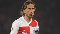 Luka Modric during a UEFA Nations League game with Croatia.