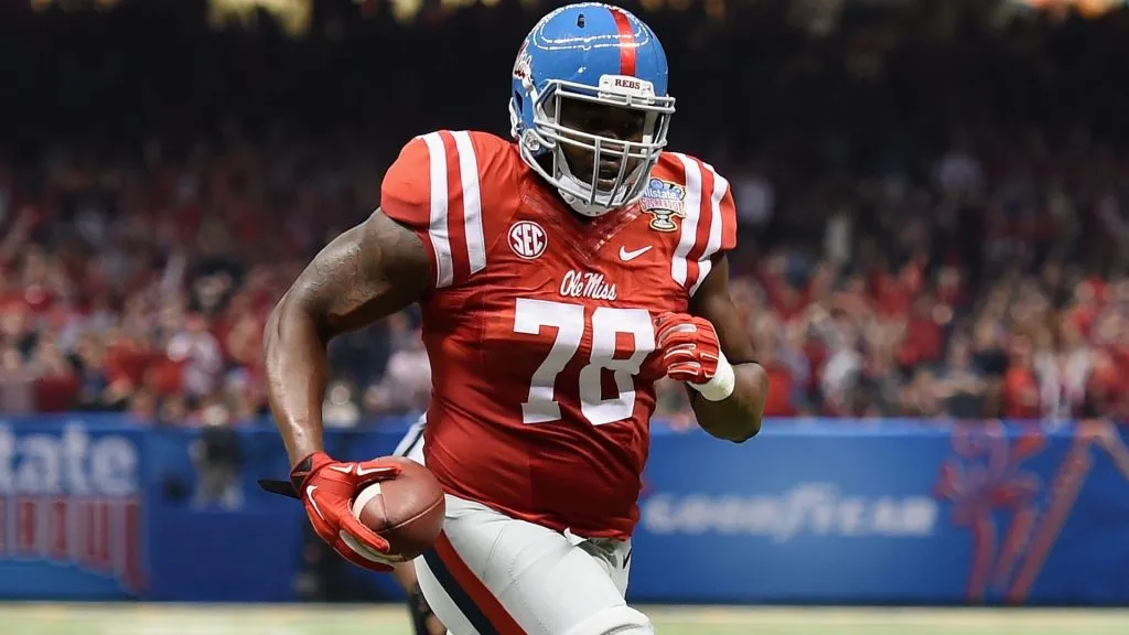 Laremy Tunsil (Source: Stacy Revere/Getty Images)