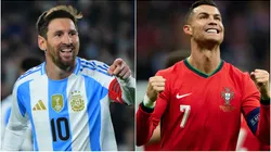 Lionel Messi of Argentina and Cristiano Ronaldo of Portugal.