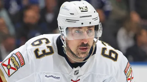 Brad Marchand in action during an NHL game