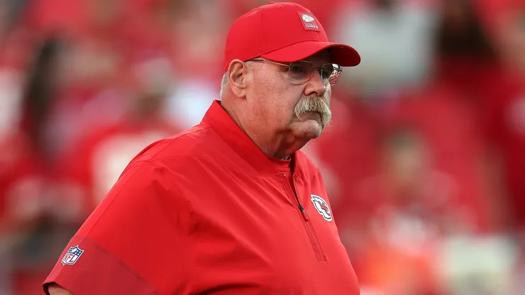 Head coach Andy Reid of the Kansas City Chiefs.