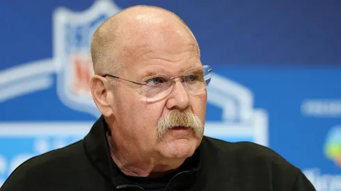 Andy Reid head coach of the Kansas City Chiefs