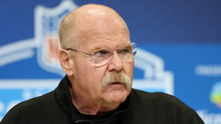 Andy Reid head coach of the Kansas City Chiefs