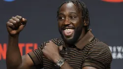 Terence Crawford trains in Omaha ahead of his September 13 bout against Canelo.