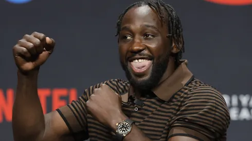 Terence Crawford trains in Omaha ahead of his September 13 bout against Canelo.