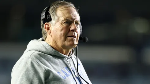 Head coach Bill Belichick of the North Carolina Tar Heels.