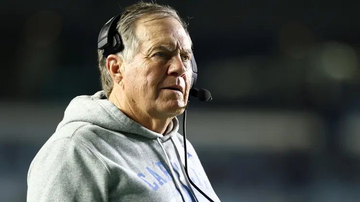 Head coach Bill Belichick of the North Carolina Tar Heels.
