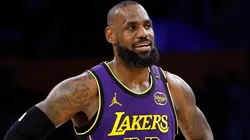 LeBron James #23 of the Los Angeles Lakers.