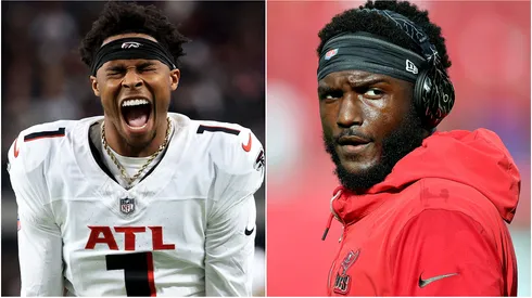 Darnell Mooney with Chris Godwin.