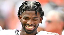 Shedeur Sanders quarterback of the Cleveland Browns