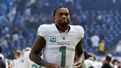 Tua Tagovailoa #1 of the Miami Dolphins