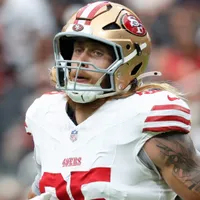 What happened to George Kittle vs Eagles and what’s the 49ers depth chart at TE?