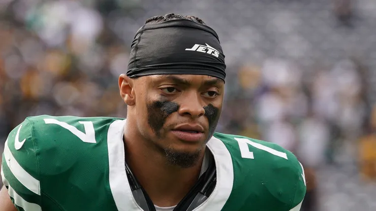 Justin Fields quarterback of the New York Jets (2025)