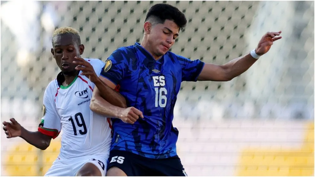 Harold Osorio of El Salvador in a game against Martinique ā Megan Briggs/Getty Images