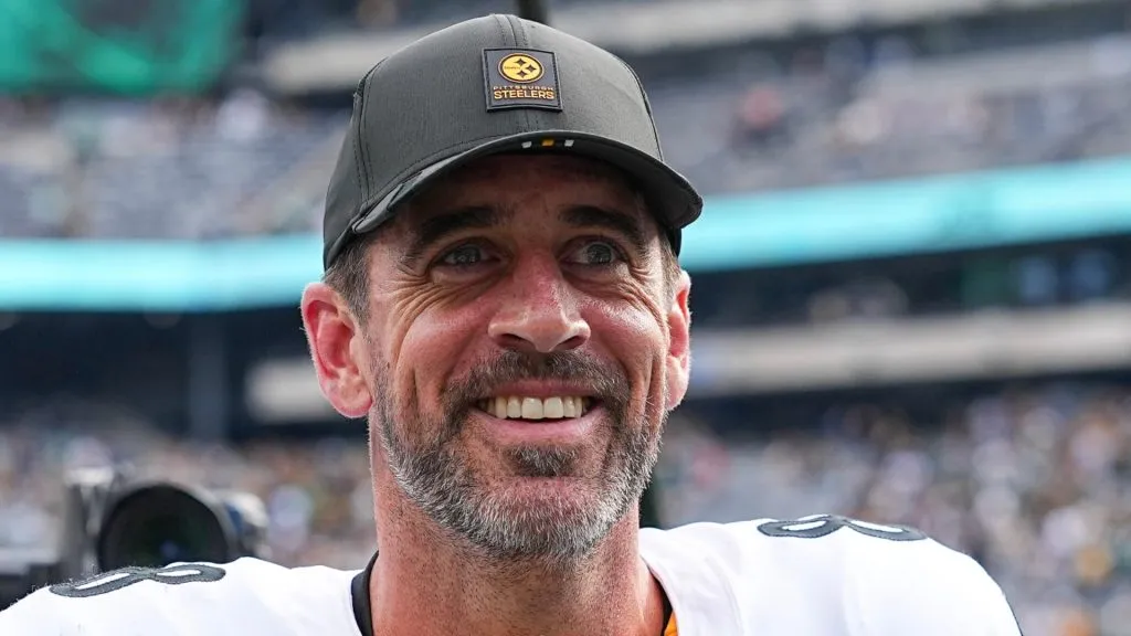 Aaron Rodgers quarterback of the Pittsburgh Steelers