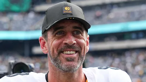 Aaron Rodgers quarterback of the Pittsburgh Steelers