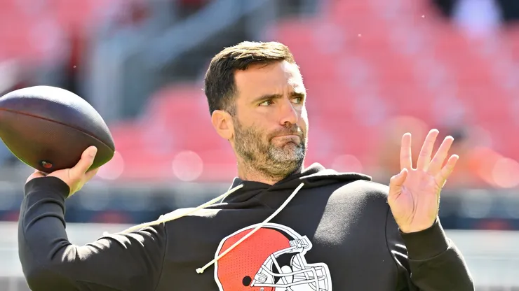 Joe Flacco #15 of the Cleveland Browns