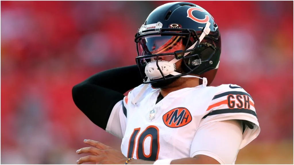 Quarterback Caleb Williams of the Chicago Bears – Jamie Squire/Getty Images