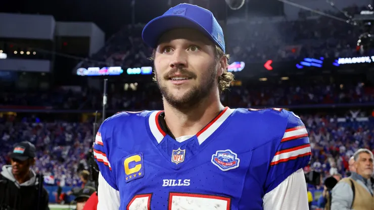 Josh Allen #17 of the Buffalo Bills