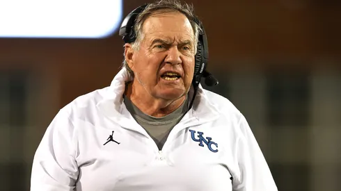 Head Coach Bill Belichick of the North Carolina Tar Heels.