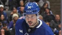 Auston Matthews at Scotiabank Arena in Toronto, Ontario, Canada.