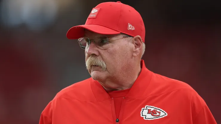Head coach Andy Reid of the Kansas City Chiefs.
