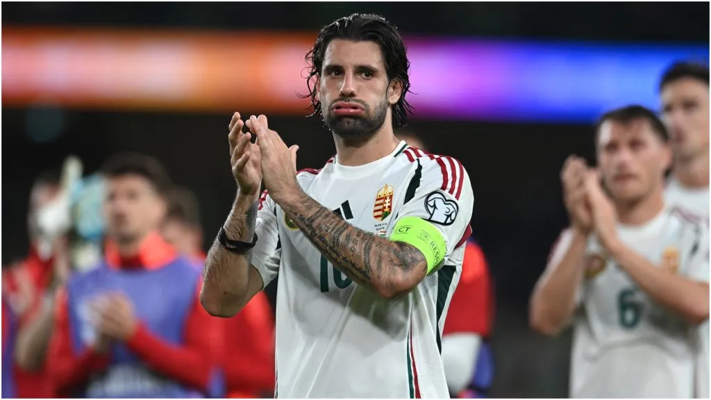 Dominik Szoboszlai of Hungary – Charles McQuillan/Getty Images