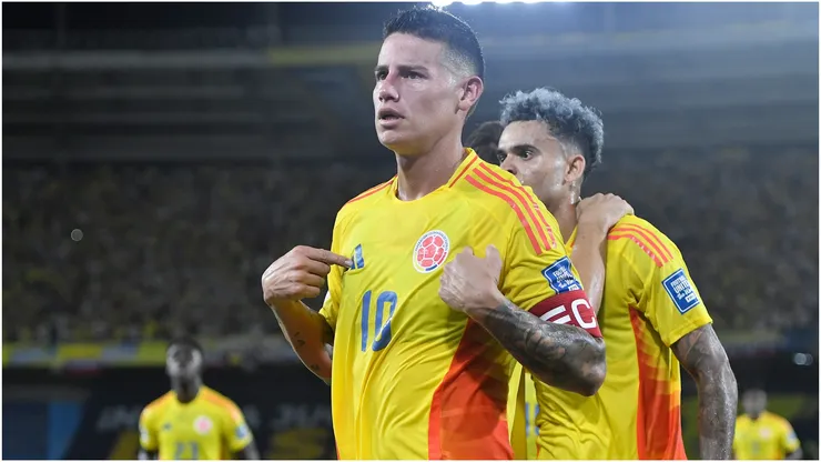 James Rodriguez of Colombia