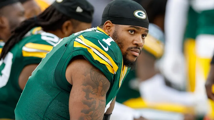 Micah Parsons #1 of the Green Bay Packers.