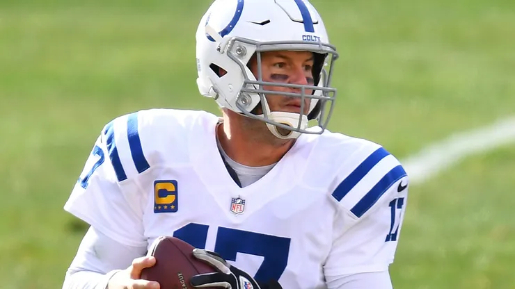 Quarterback Philip Rivers #17 of the Indianapolis Colts
