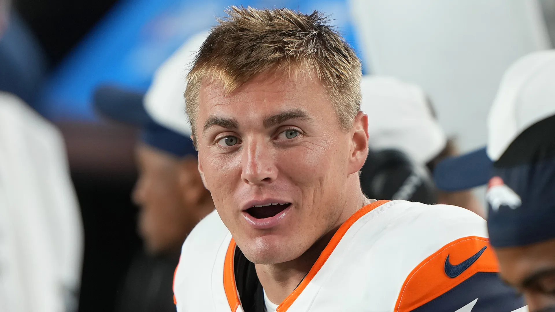 Bo Nix, star quarterback of the Denver Broncos