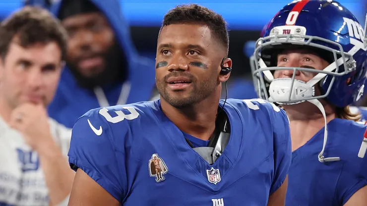 Russell Wilson #3 of the New York Giants.