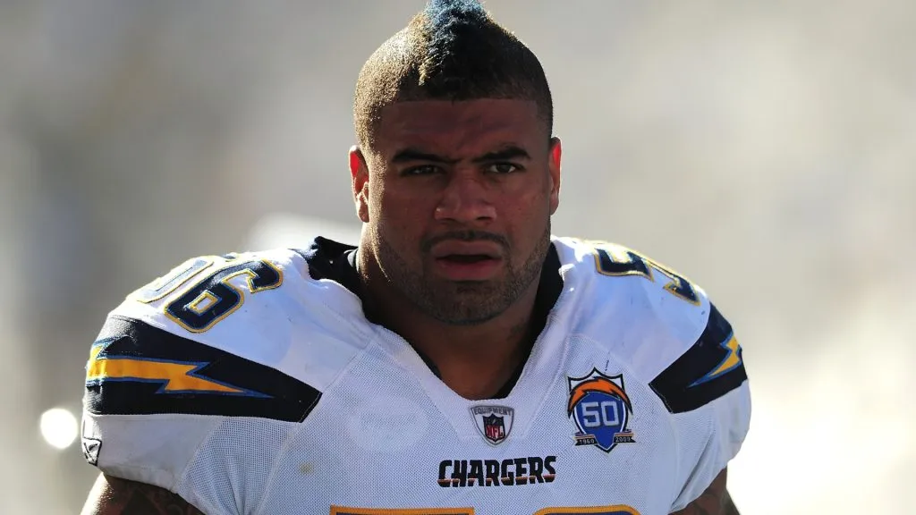 Shawne Merriman (Source: Jacob de Golish/Getty Images)