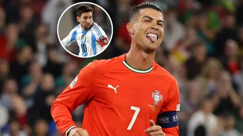 Cristiano Ronaldo of Portugal and Lionel Messi of Argentina.