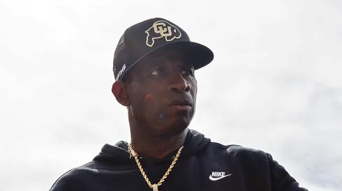 Deion Sanders at Folsom Field on September 30, 2023 in Boulder, Colorado.