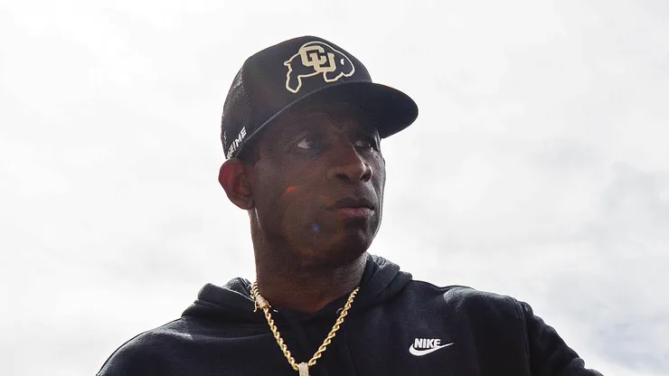 Deion Sanders at Folsom Field on September 30, 2023 in Boulder, Colorado.