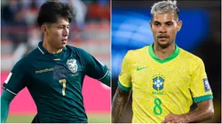 Miguel Terceros of Bolivia and Bruno Guimaraes of Brazil.