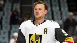 Jack Eichel leads the Vegas Golden Knights in training camp.