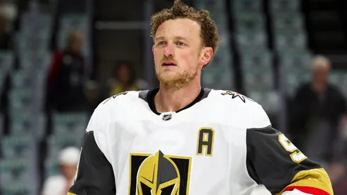 Jack Eichel leads the Vegas Golden Knights in training camp.