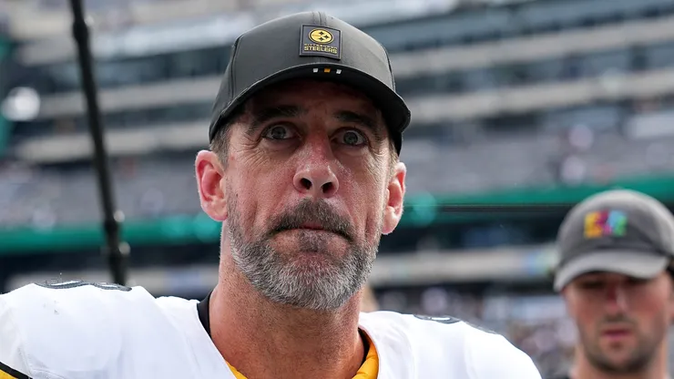 Aaron Rodgers quarterback of the Pittsburgh Steelers