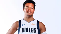 Jalen Brunson #13 of the Dallas Mavericks poses for a portrait.
