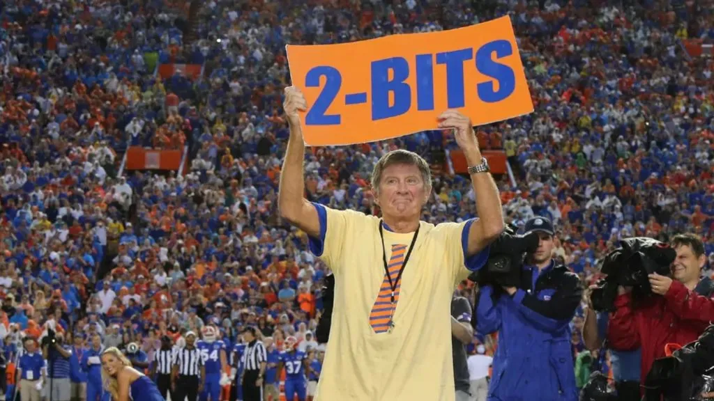 Florida’s Two Bits cheer (Source: Florida Gators)
