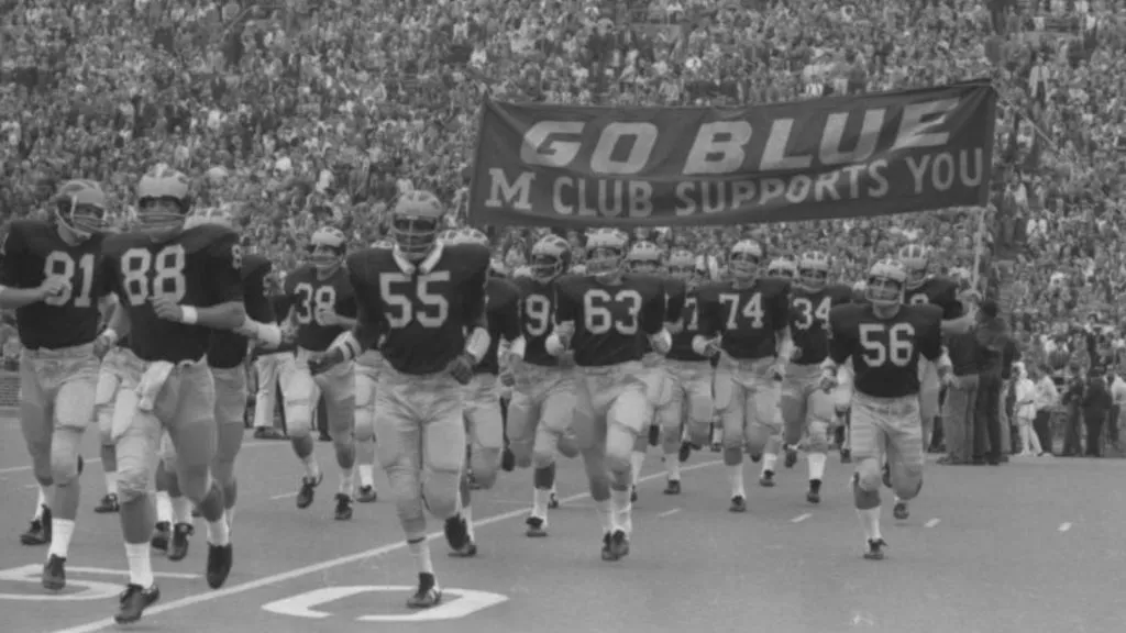 Michigan’s Go Blue banner (Source: MVictors)