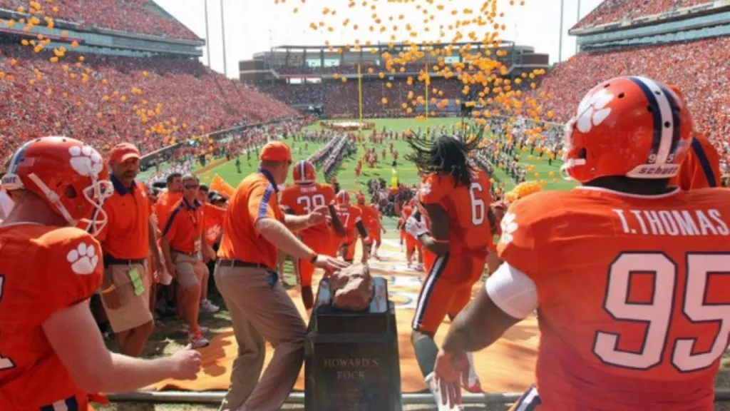 Howard’s rock (Source: Clemson Tigers)